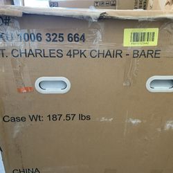 ST. Charles 4 PK Chairs - Bare