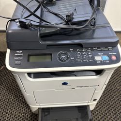 Konica Minolta Magicolor 1690MF Multifunction Color Laser Printer FAX SCAN COPY - NEEDS REPAIR!