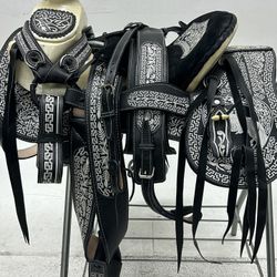 Monturas charras para caballos 🐎 100% piel  De la mejor calidad garantizada 