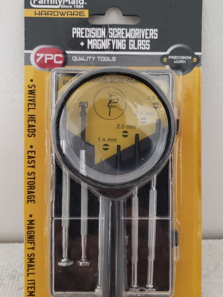 Precision screwdrivers set