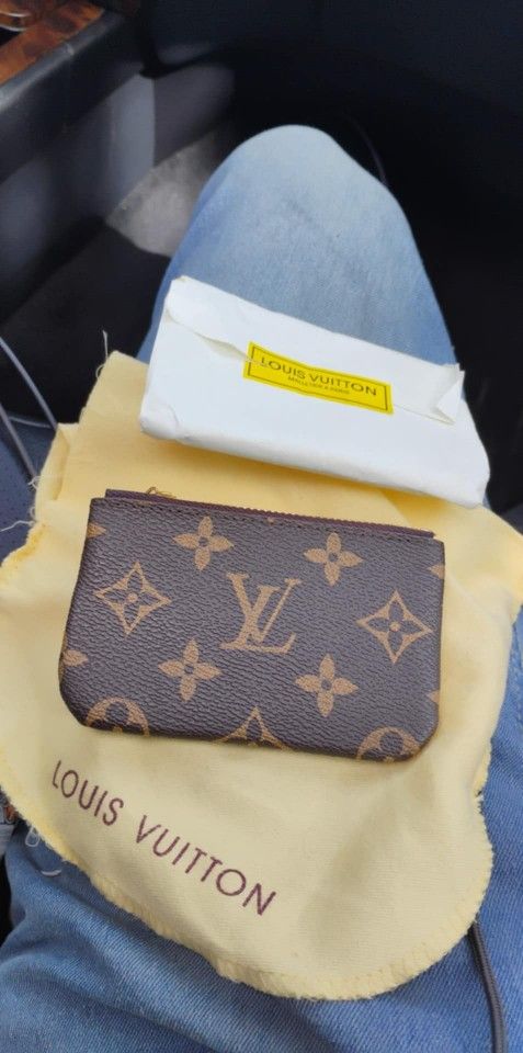 Louis Vuitton Small Coin Purse With Chain