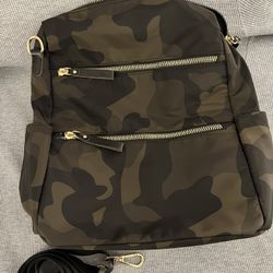 Never Used, Camo Backpack, Tote, Purse