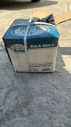 2 1/2 x 11 gauge electro galvanized roofing nails
