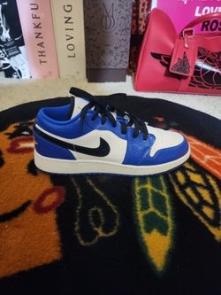 Jordan 1 Low Snake Skin Size 6.5y