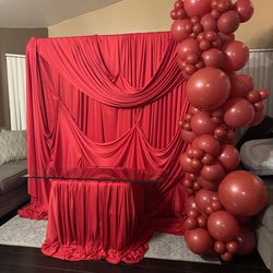 Draping backdrop