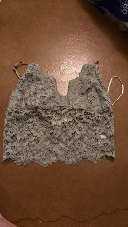 Lace crop top