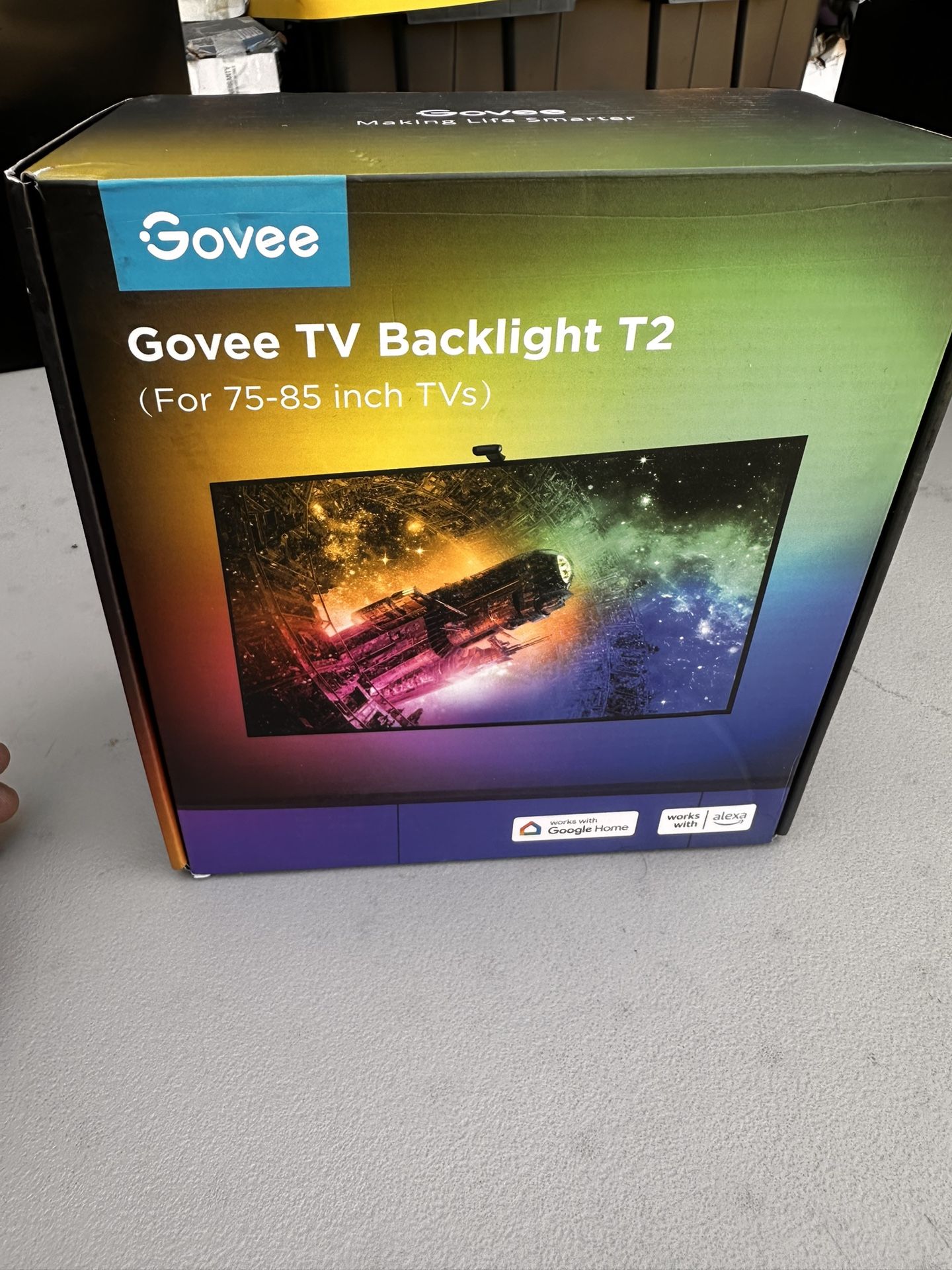 Govee Tv Backlight T2 For 75-85 Inch TVs New In Box.