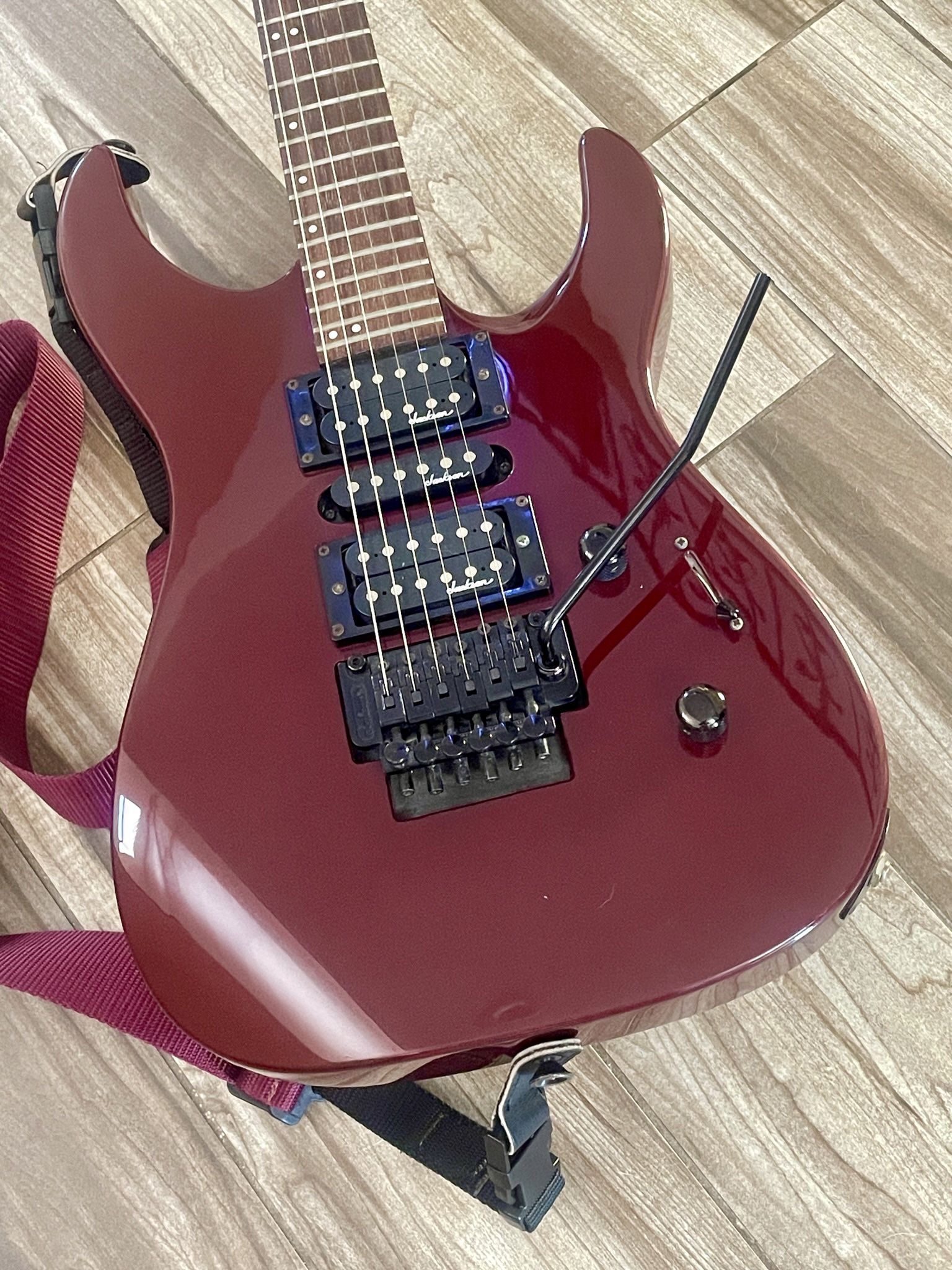 Jackson Performer series PS-4 Guitar 1994 In Black Cherry