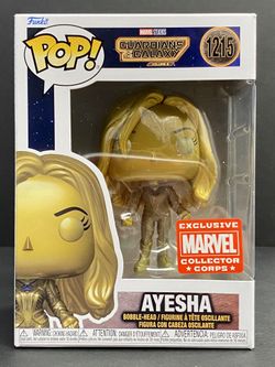 Guardians Of The Galaxy 3 Ayesha Funko POP! Marvel Collector Corps Exclusive!