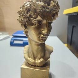 Michelangelo's Bust of David 9 Inch " Greek Roman Art #G0701