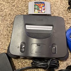 Nintendo 64 / N64 - Console And Banjo-Kazooie