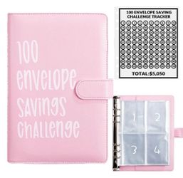 Pretty Pink Savings Binder 💗