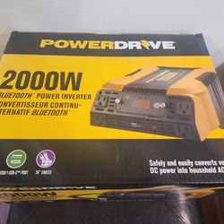 PowerDrive Portable Inverter With Bluetooth 