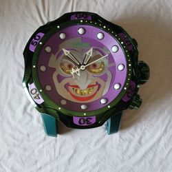 Invicta Joker Watch Face Wall Clock