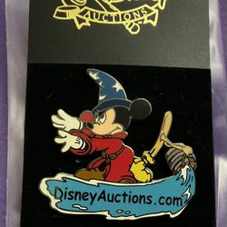 Disney Auctions Sorcerer Le Mickey Pin