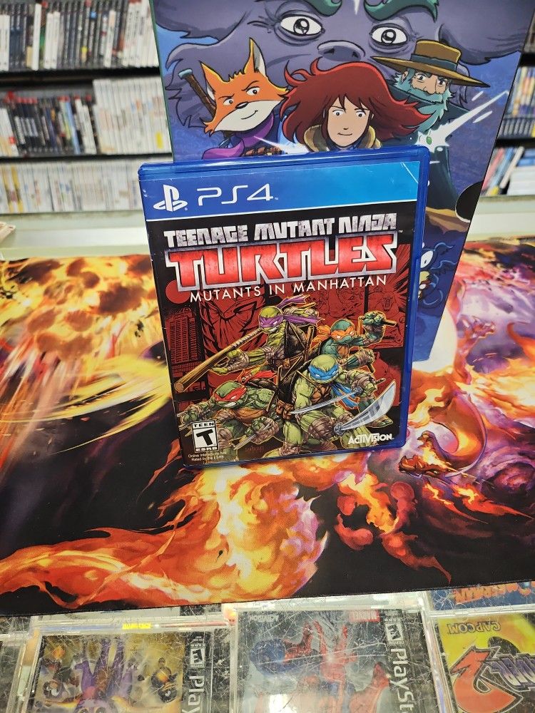 Teenage Mutant Ninja Turtles: Mutants in Manhattan Sony PlayStation 4 PS4 Game