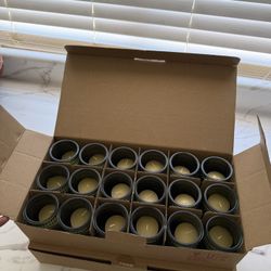 36 Candles With Candle Holder 