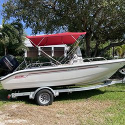 2002 Boston Whaler 180 Dauntless W/ 2013 Mercury 4Stroke 150HP & Trailer! WILL TRADE FOR WATCHES / GOLD