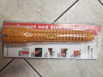 Multi purpose Faucet and Sink Installer Tool