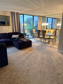 Dark gray sectional