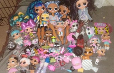 Lol Dolls and Accessories Lot
