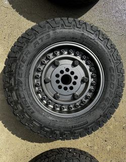 Black Rhino Rims + Cooper Discoverer At3 XLT Tires