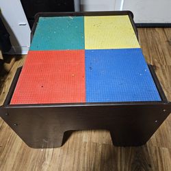 Convertible Lego Train Table With Legos