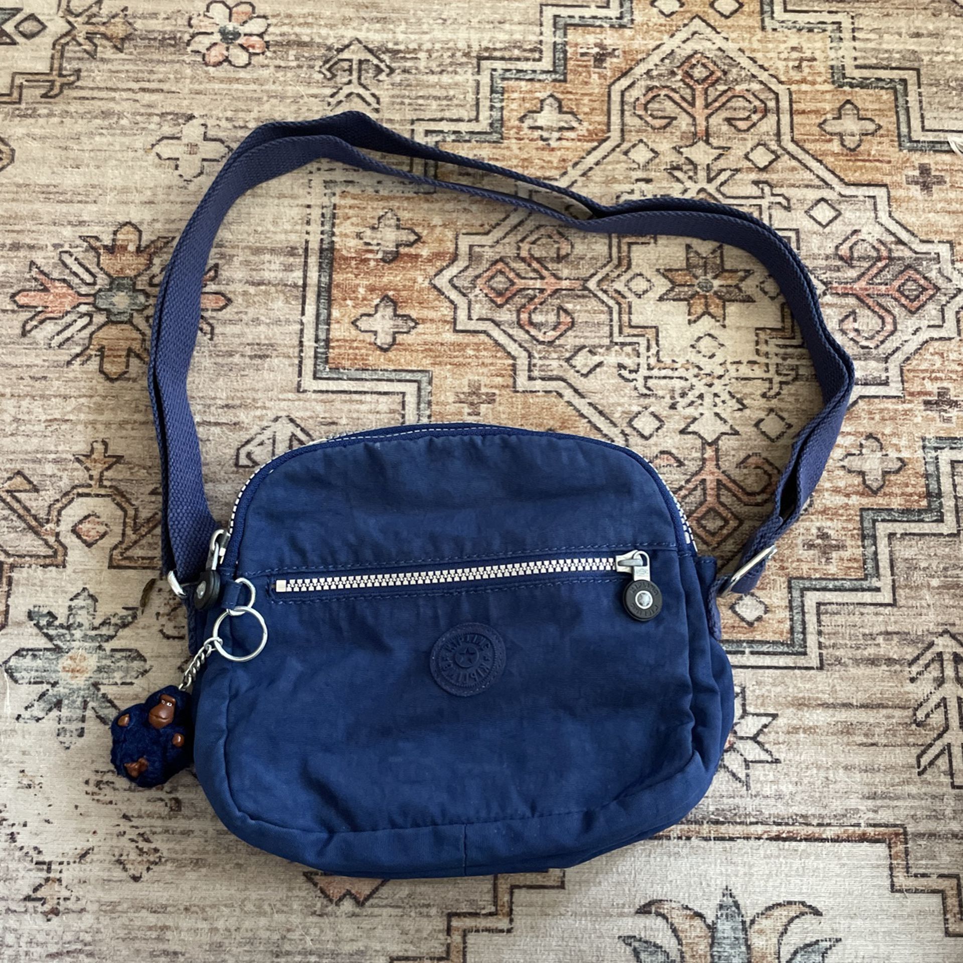 Kipling Crossbody Bag Navy Blue