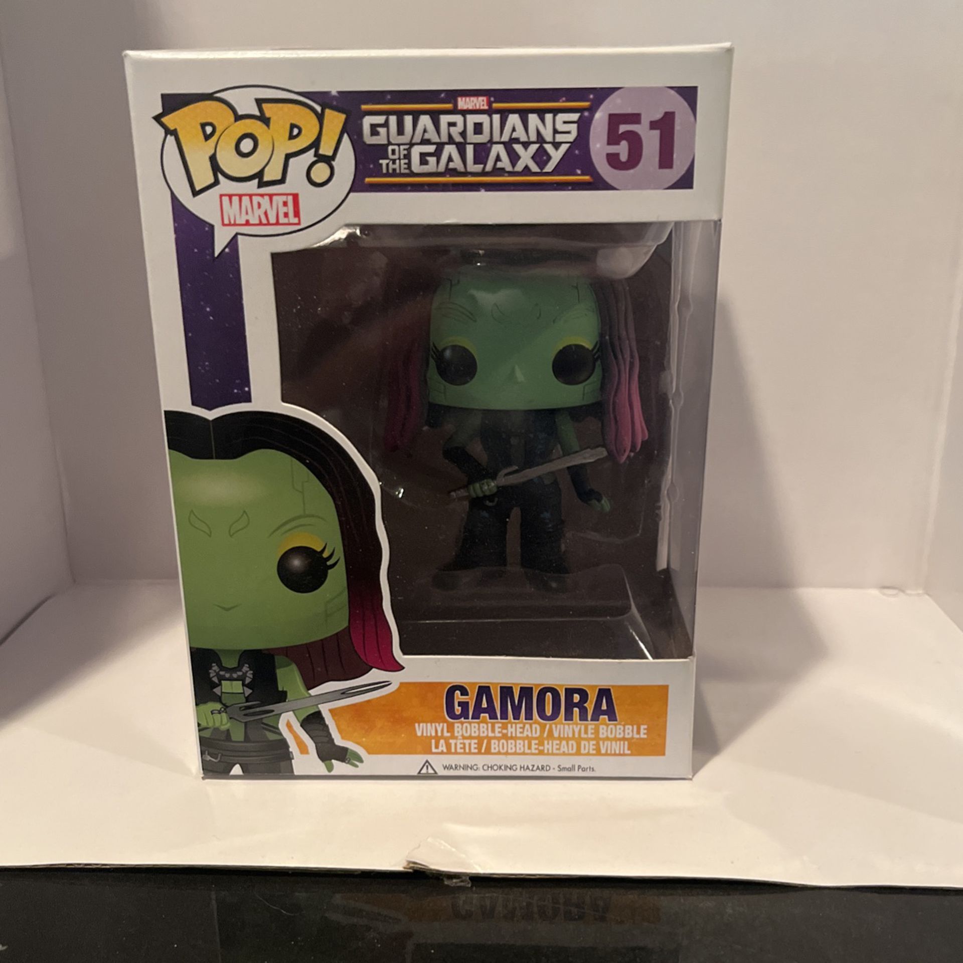 Funko Pop! Marvel Guardians Of The Galaxy Gamora #51 Vaulted RARE