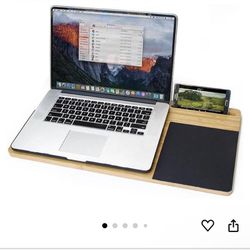 Laptop Desk With Phone Holder And Mouse Pad 