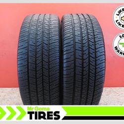 2 GOODYEAR EAGLE RS-A P225/60R18 USED TIRES  10.0/32 TREAD 2256018 99W LIKE NEW * PRODUCTION  YEAR 2025 * INSTALLATION INCLUDED 