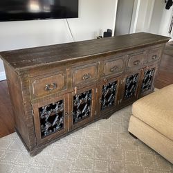 TV Stand Console Entertainment Center 