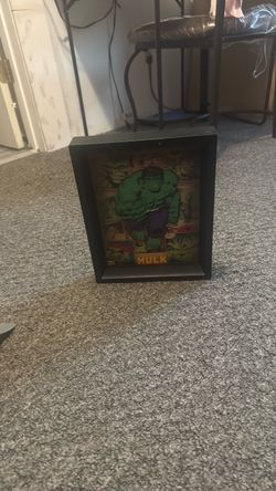 Hulk comic frame