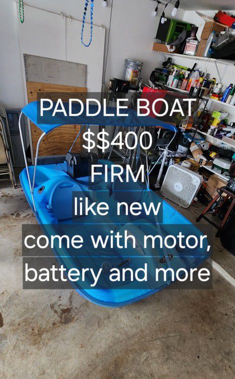 Paddle Boat With Accessories 