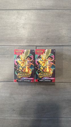 Pokemon Trading Card Game Mega Evolution Ascended Heroes Booster Bundles