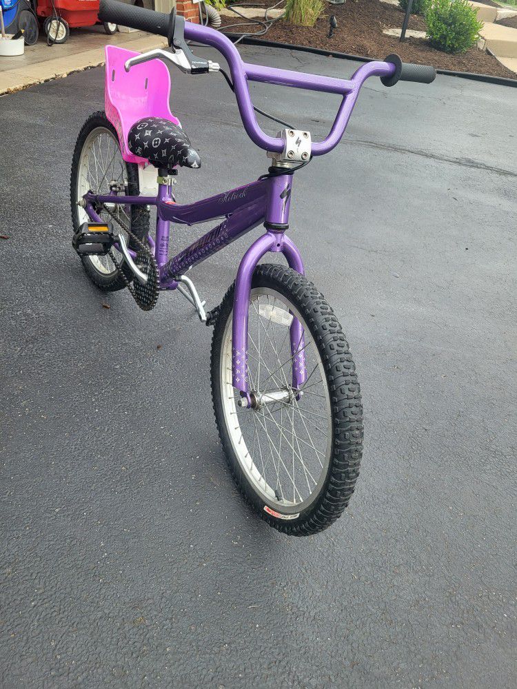 Girls Specialized Bike Baby Seat Can Be Removed 