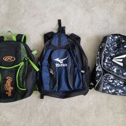 Baseball backpacks