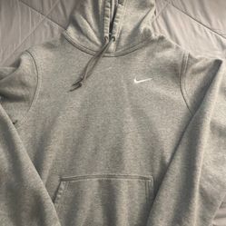 Grey Nike Hoodie 