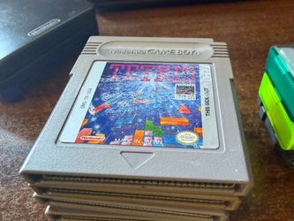 Tetris Nintendo Game Boy Cartridge