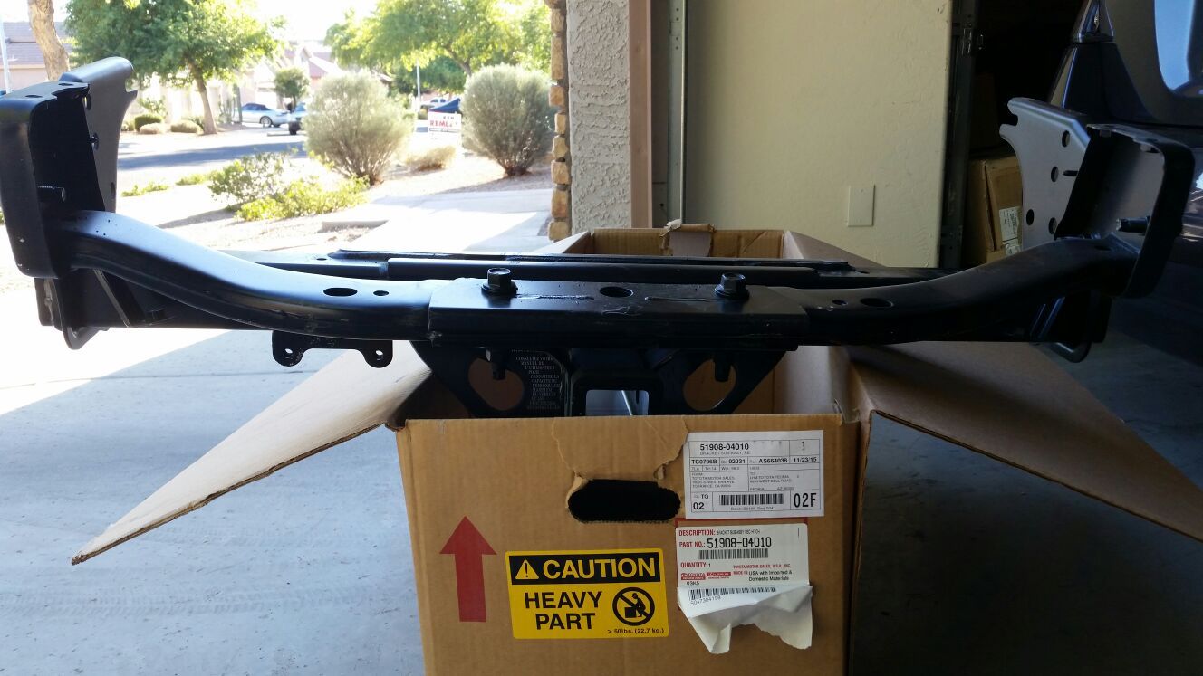 Factory Toyota Tacoma Hitch- part number 5190804010