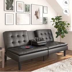Futon Bed/couch With Charger 