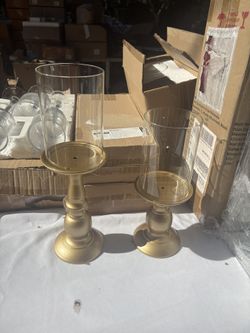 Glass Centerpieces