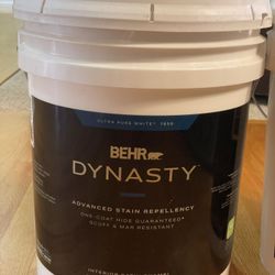 BEHR Dynasty 5 Gallon Satin Paint [New][Nueva]