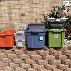 Beautiful Plastic Containers.