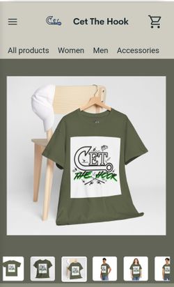 Cet The Hook Fishing T Shirt