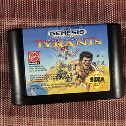 Tyrants For Sega Genesis 