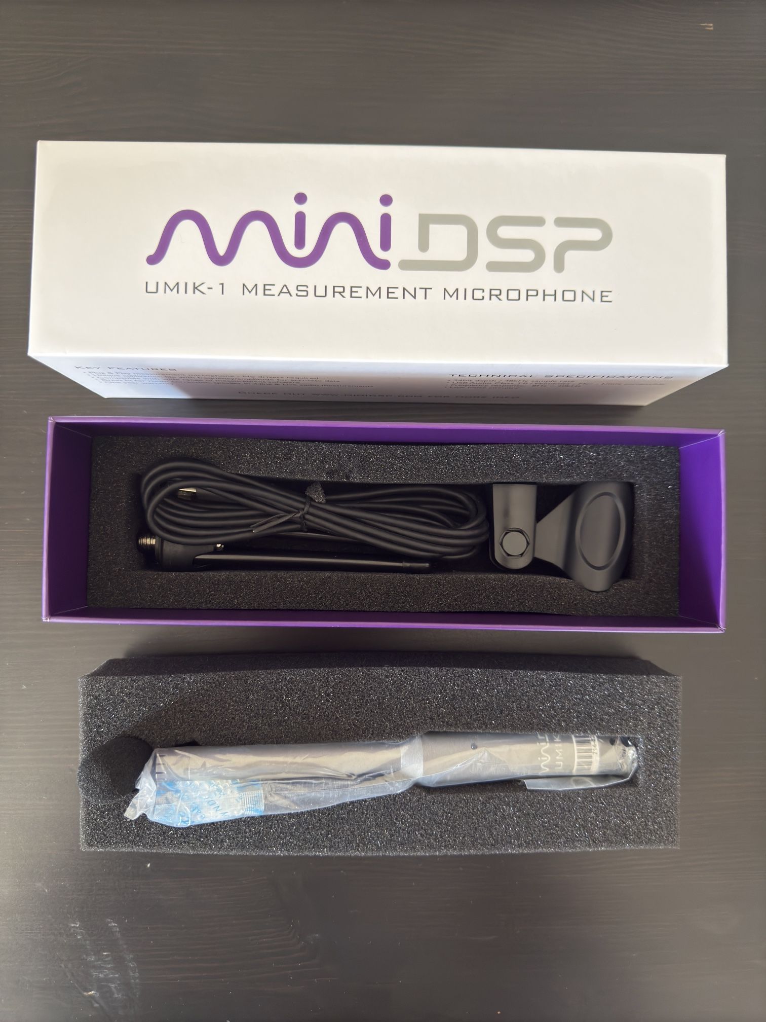 Brand New UMIK-1 USB Measurement Microphone – Plug & Play Precision