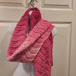 Handmade Pink Scarf