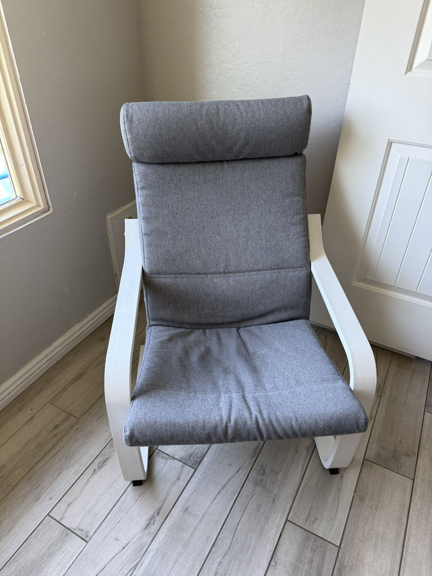 IKEA POANG Fabric Rocking Armchair