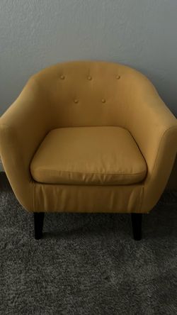 Chair with ottoman